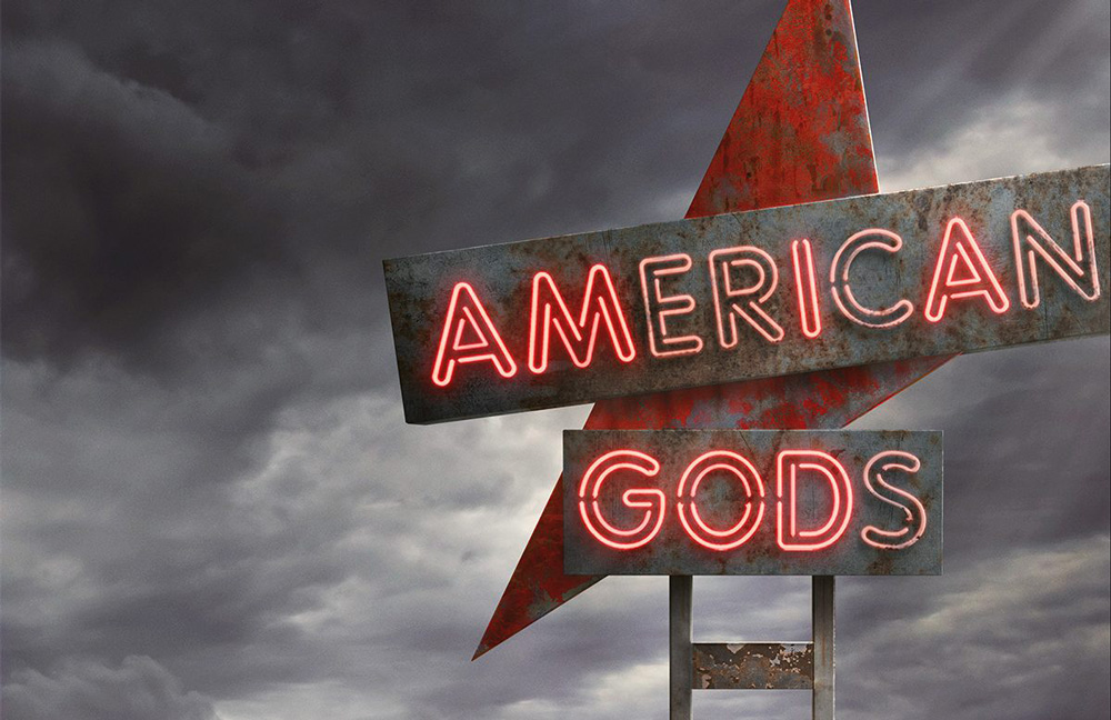 Gli ingredienti della serie TV American Gods creano un insieme di eccessi tale da chiedere allo spettatore un atto di fede per essere accettata