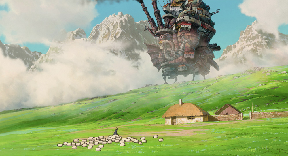 Hayao Miyazaki, Il castello errante di Howl Hayao Miyazaki, Il castello errante di Howl. Scena del film