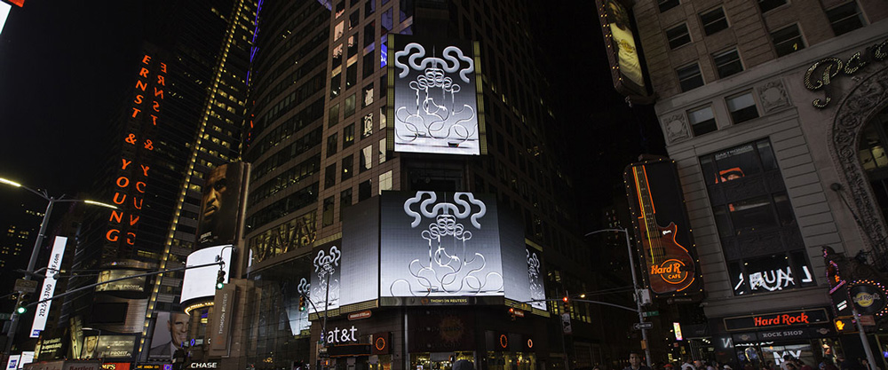 Convolution Weave~Lattice Domain, MSHR, Times Square, New York