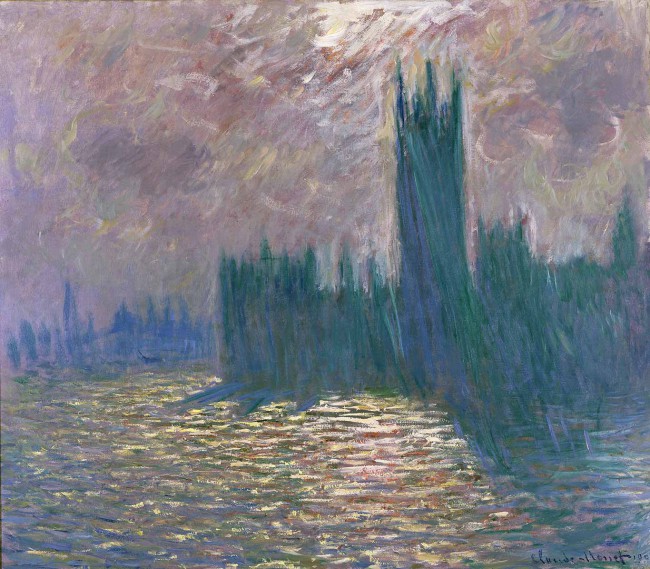 Claude Monet, Londres. Le Parlement. Reflets sur la Tamise Claude Monet, Londres. Le Parlement. Reflets sur la Tamise