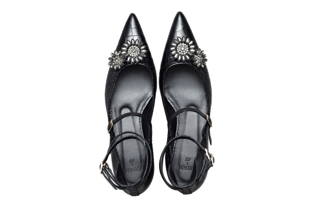 Collezione Erdem X H&M. Scarpe fashion da donna