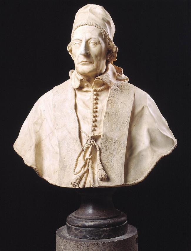 F. Della Valle, Clemente XII, 1730-1740 F. Della Valle, Clemente XII, 1730-1740, Museo di Roma, inv. Dep MC 70. Ai Musei Capitolini di Roma la mostra "Il Tesoro di Antichità. Winckelmann e il Museo Capitolino nella Roma del Settecento"
