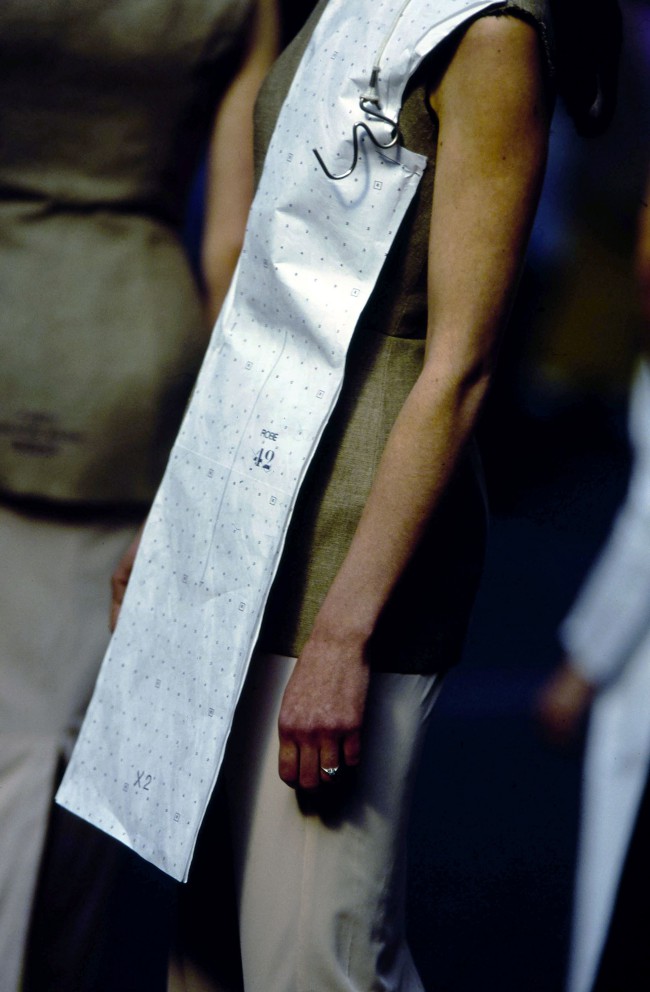 Martin Margiela, tunic, linen, 1997