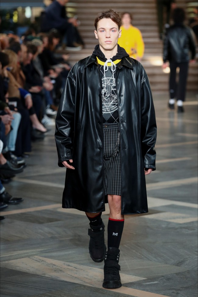 MSGM Fall Winter 18-19 Men, Milano moda uomo