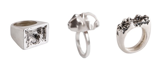 YOSTER by Hila Amar – Sculptural Jewelry YOSTER by Hila Amar - Sculptural Jewelry. Anelli handmade, scolpiti a mano, in argento