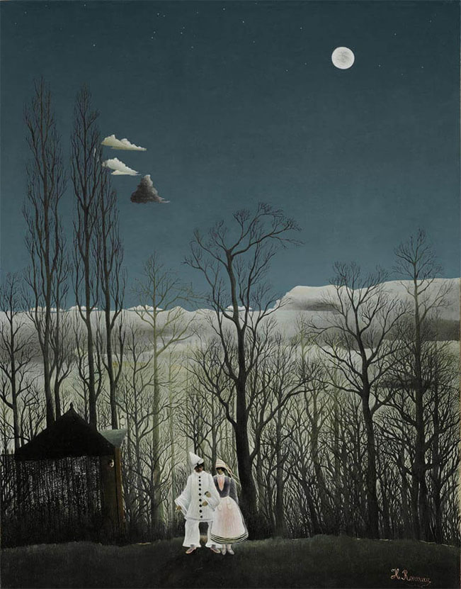 Henri Rousseau Una sera di carnevale, 1886 olio su tela, 117.3 x 89.5 cm Philadelphia Museum of Art Henri Rousseau Una sera di carnevale, 1886 olio su tela, 117.3 x 89.5 cm Philadelphia Museum of Art