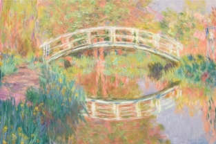 Claude Monet, Il ponte giapponese (particolare) Philadelphia Museum of Art