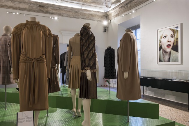 Italiana: L’Italia vista dalla moda 1971-2001 "Italiana: L’Italia vista dalla moda 1971-2001" è la mostra a Palazzo Reale di Milano. Fashion week MFW. Foto: F. de Luca