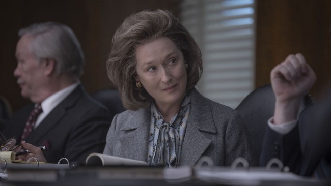 Meryl Streep in The Post Oscar 2018 nomination Miglior attrice protagonista Meryl Streep nel film The Post