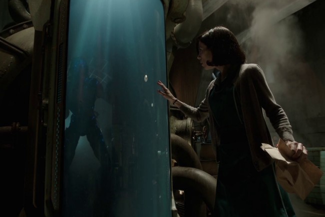 La forma dell’acqua – The Shape of Water Sally Hawkins in La forma dell'acqua - The Shape of Water, film candidato ai Premi Oscar come Miglior film