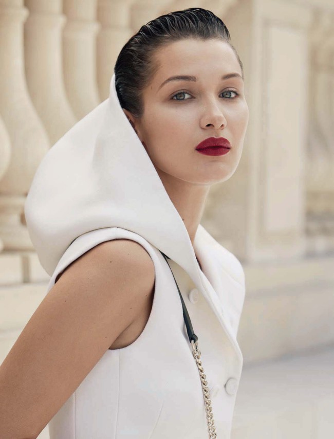 Bella Hadid by Patrick Demarchelier Bella Hadid by Patrick Demarchelier for Vogue China 2017. Fashion photography