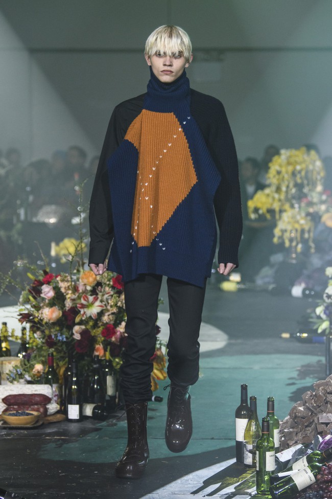 Raf Simons Fall Winter 2018 moda uomo New York Fashion Week