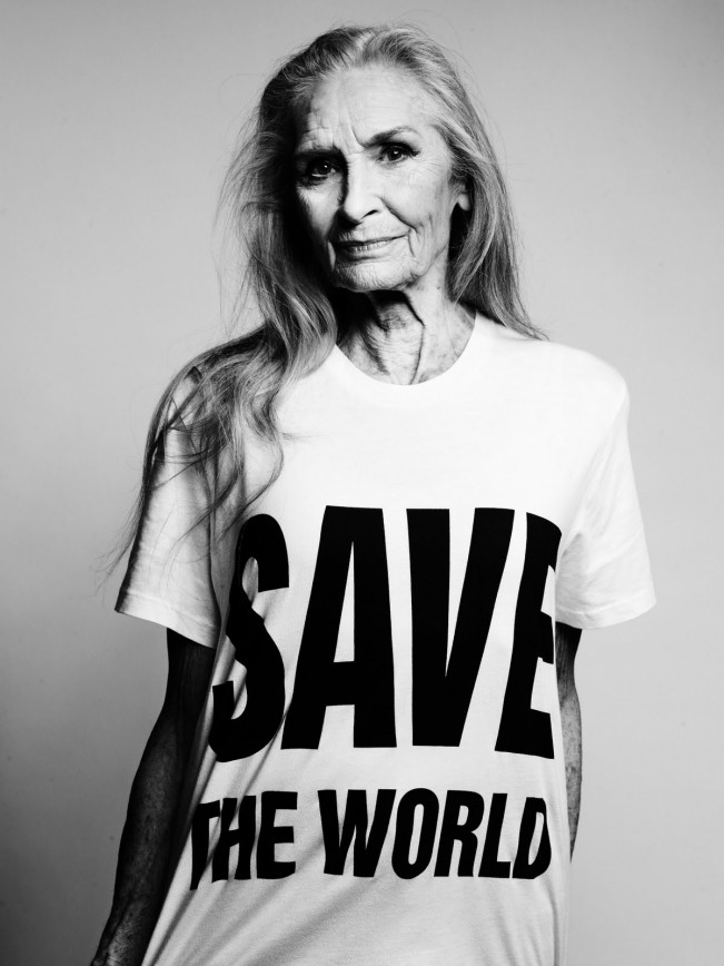 T-shirt "Save the World" by Katharine Hamnett