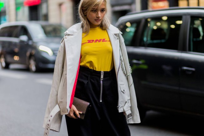 Vetements Vetements DHL t-shirt streetwear