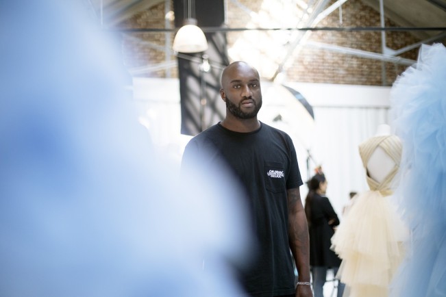 Virgil Abloh Virgil Abloh direzione Louis Vuitton. Photo: Alastair Nicol