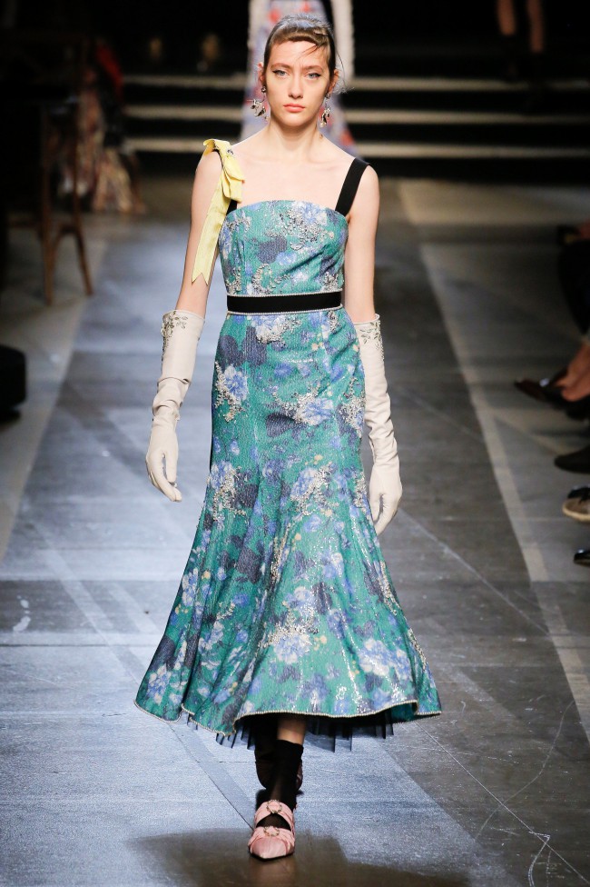 Erdem Spring Summer 2018 flowers mania tendenze estate 2018