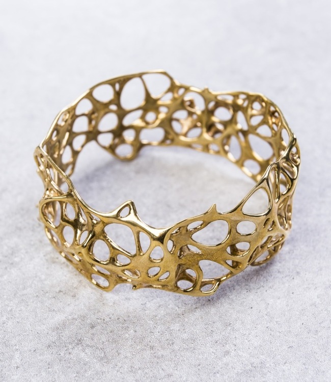 Bracciale Design Minimal traforato - Phenotype 002 by Maciej Nisztuk - A' Design Award Gioielli