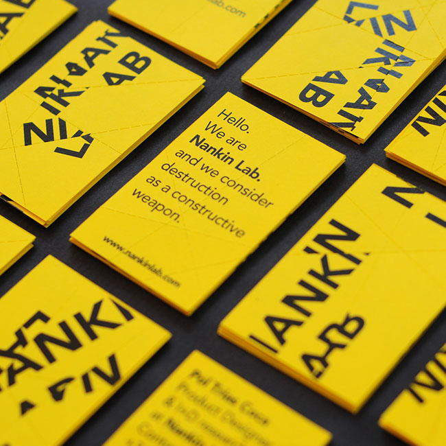 Nankin Lab Corporate Design by Pau Garcia and Pol Trias