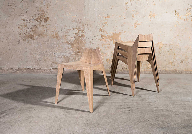 Stocker Chair, Stool - sedie design - by Matthias Scherzinger - Sedie di Design
