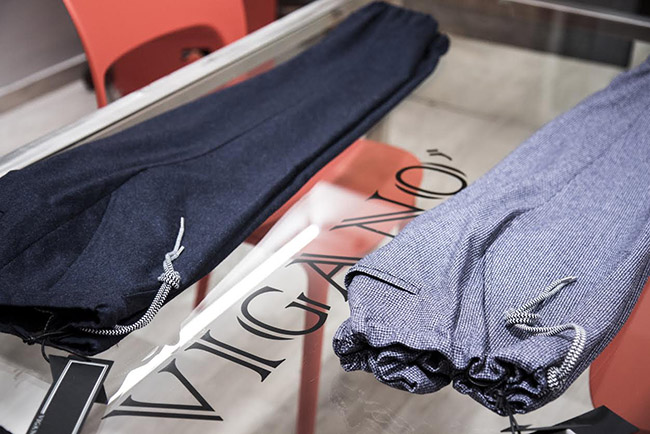 Viganò 1959 Viganò brand Pitti Uomo Firenze 2018 - pantaloni uomo donna, made in Italy