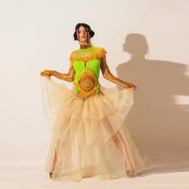 Lacy magic Women’s dress by Serap Safiye Yıldız Lacy magic Women's dress by Serap Safiye Yıldız