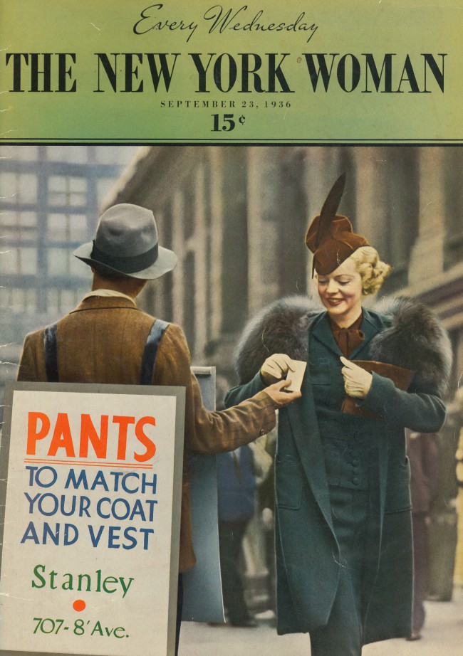 The New York Woman, September, 23, 1936