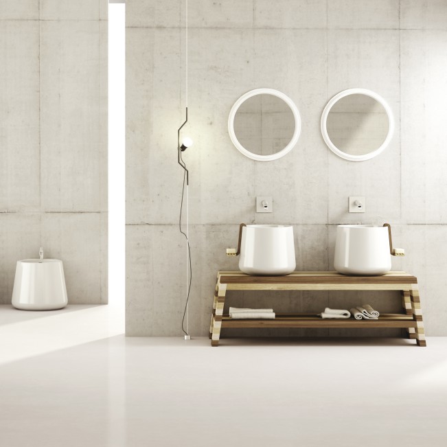 Catino Bathroom collection by Emanuele Pangrazi Catino Bathroom collection by Emanuele Pangrazi