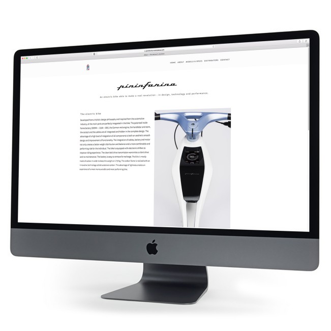 Pininfarina Evoluzione Website by Diavelo Pininfarina Evoluzione Website by Diavelo