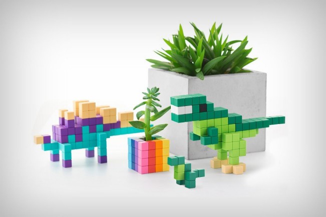 PIXIO Magnetic Сonstruction Set by Ivan Khalus and Oleh Berezovskyi