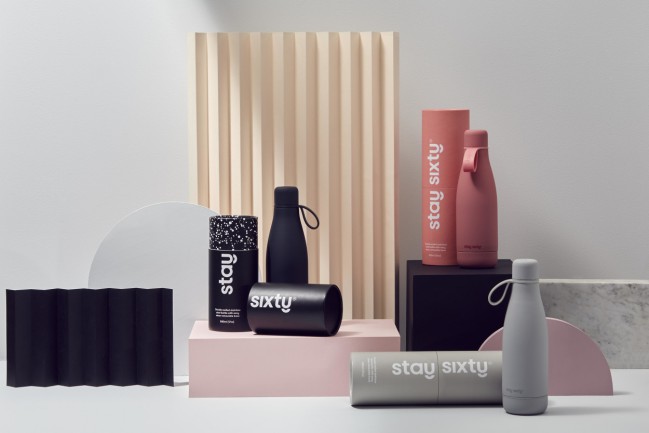 Stay Sixty Refillable Drinks Bottle by Two Create Studio
