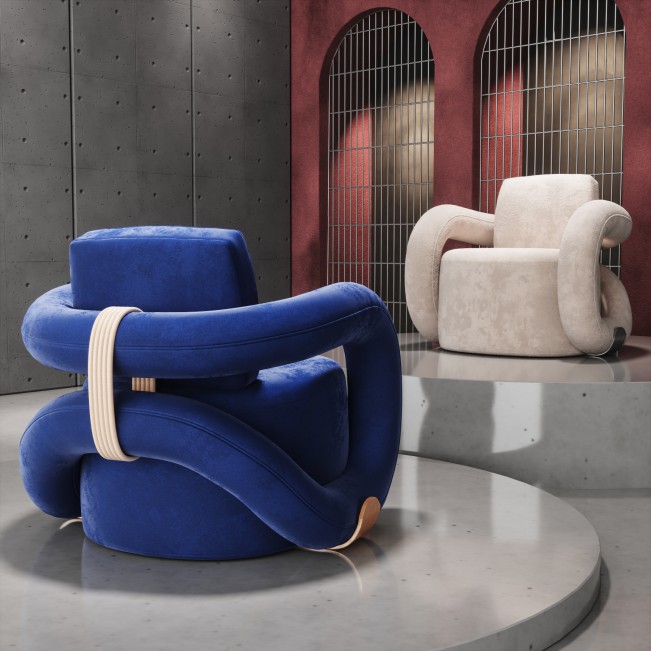 Infinity Armchair by Natalia Komarova