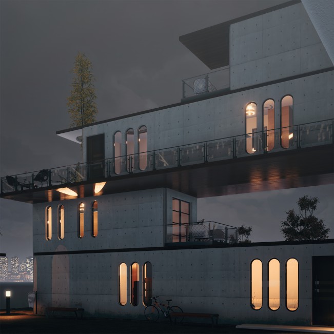 The Square Housing Units by Mohamed Yasser