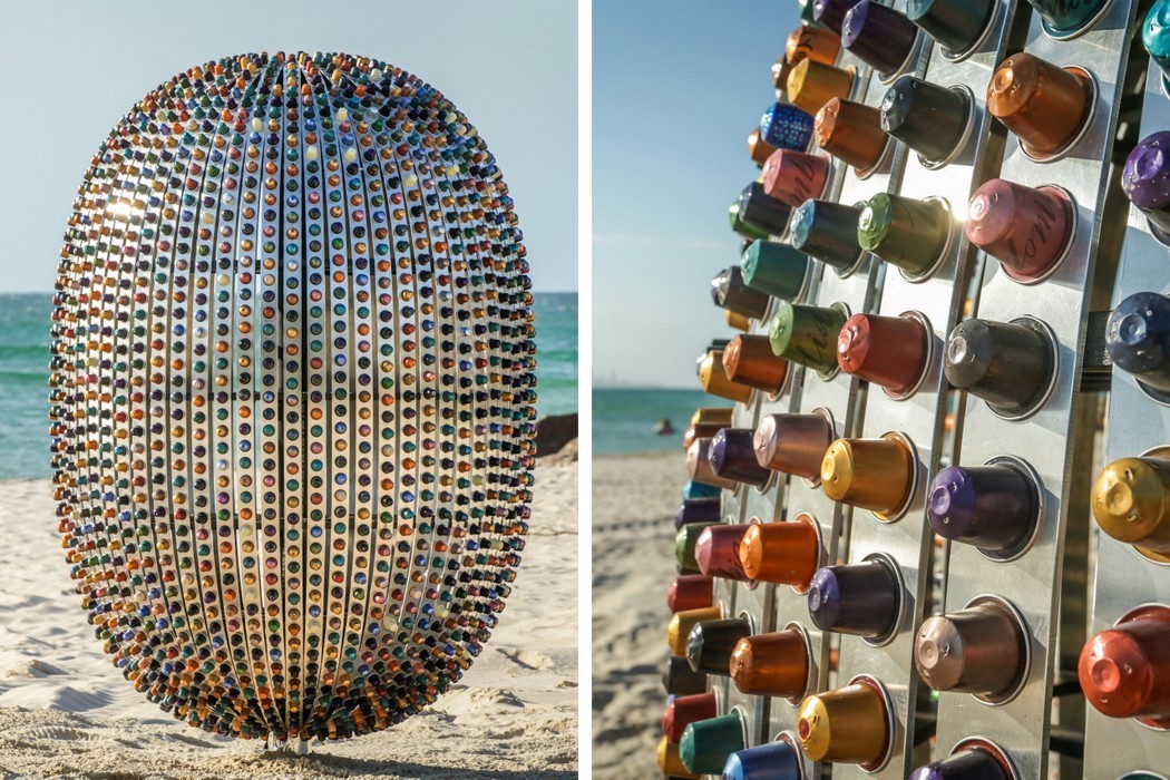 Superegg Sculpture Installation by Jaco Roeloffs