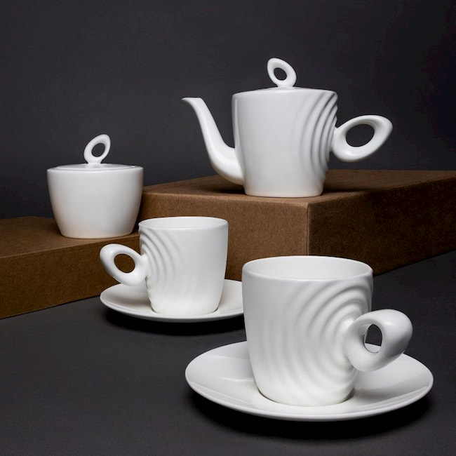 Attimo Tea Set by Mikhail Chistiakov