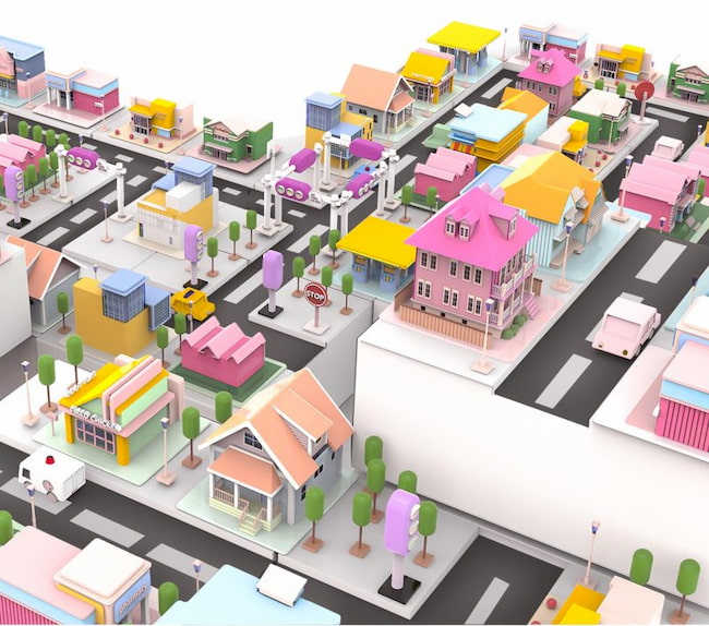 Build Your City Blind Box Toys by Zilan Zhou