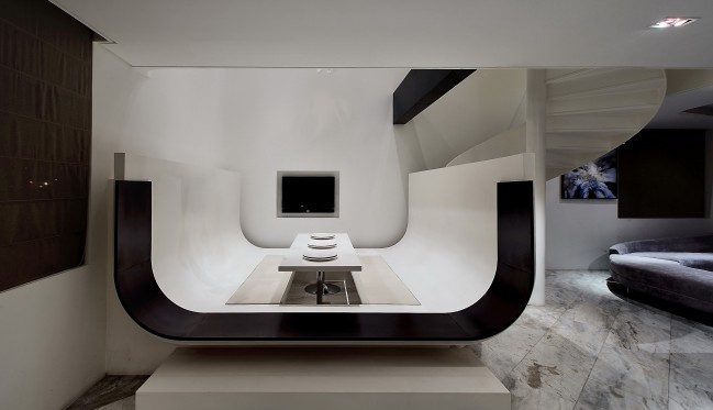 interior design futuristico