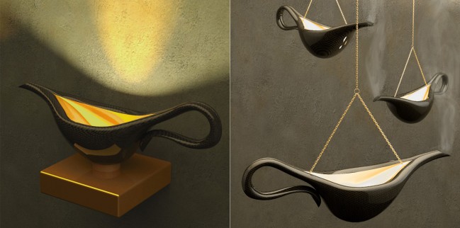 lampada genio design italiano