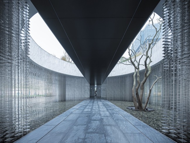 Xi'an Qujiang Art Center Exhibition Hall by Xiaoxia Wang - gad