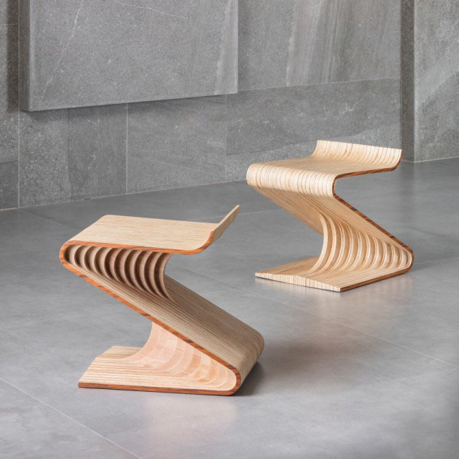 DC 3 Stool by Sergio Fahrer