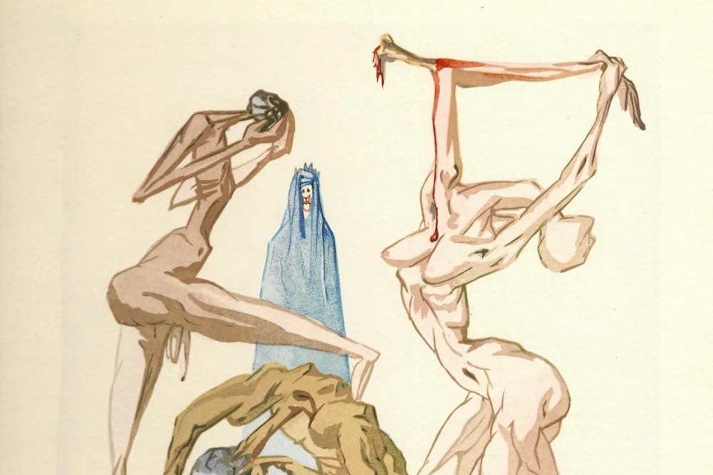 Salvador Dalì, I sodomiti Inferno
