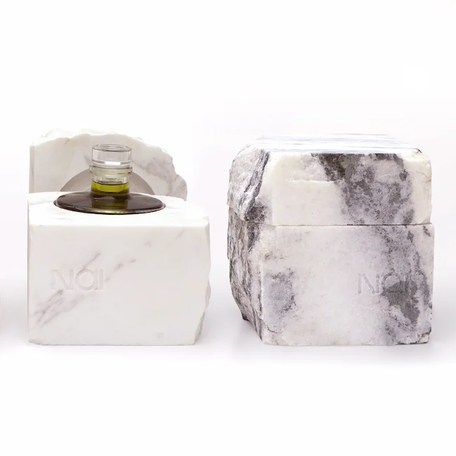 Nai Olive Oil Case And Bottle by Antonia Skaraki Nai Olive Oil Case And Bottle by Antonia Skaraki