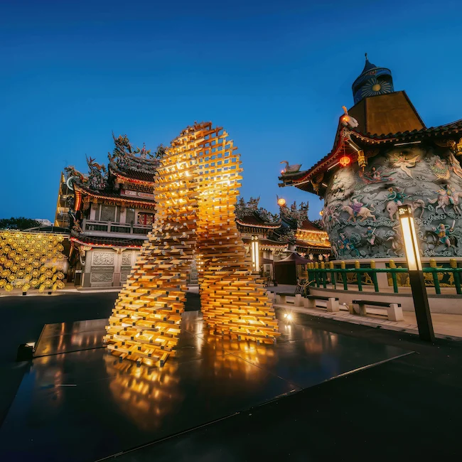 Sacred Blessing Art Installation by Ching Ke Lin